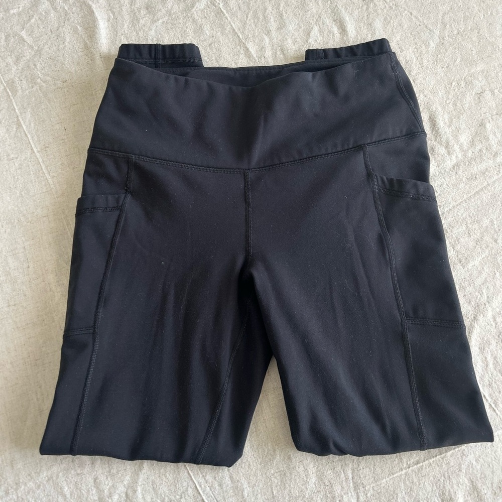 Black High-Waisted leggings